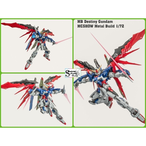 Mô hình McShow 1/72 ZGMF-X42S MB Destiny Gundam Metal Build Alloy Action figure