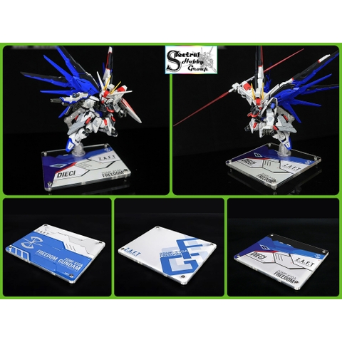 Đế giá đỡ Action Base MICA cho HG MGSD Freedom GUNDAM PLATFORM CUSTOM HG RG các loại
