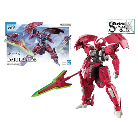 Mô hình lắp ráp HG 1/144 DARILBALDE Witch from Mercury Daril balde Bandai
