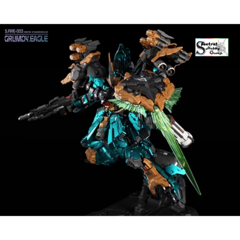 Mô hình Blend Nucleus MB 1/72 Grumdy Eagle Jagd Doga Mokai Metal Build Alloy Die Casting Frame