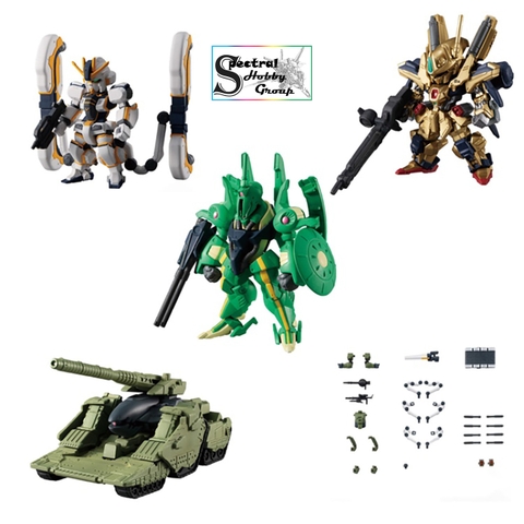Mô hình FW Gundam Converge Plus03 (Set of 5) Shokugan - bandai