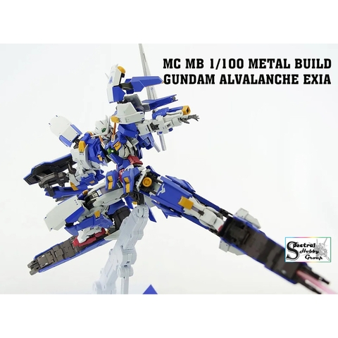 Mô mô hình Metal Build GUNDAM AVALANCHE EXIA MB 1/100 MC