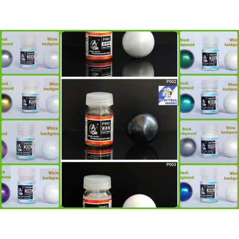 Sơn mô hình Sunin màu ngọc Pearl color pain lacquer XC