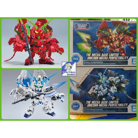 Mô hình lắp ráp SD BB Senshi Unicorn Gundam Perfectibility | Ver. GSF - Soldier Super