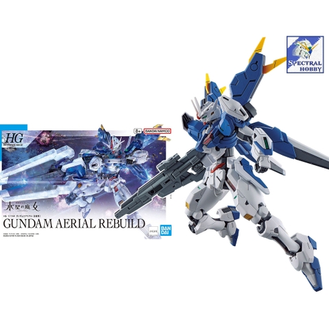 Mô hình lắp ráp HG 1/144 Gundam Aerial Rebuild Witch Mercury HGWM bandai