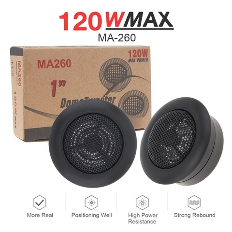 Cặp Loa treble 12v 35w MA-260 Car Power Loud Speaker Dome Speaker Tweeter