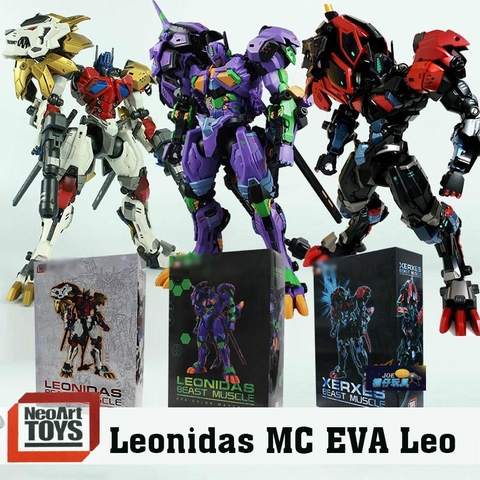 Mô hình metal build robot NEOART TOYS NT08 NT09 NT10 Leonidas MC EVA Leo Lion