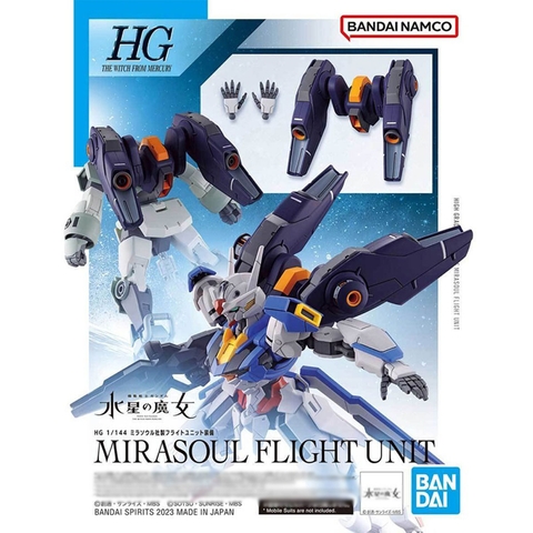 Phụ kiện lắp ráp HG 1/144 MIRASOUL FLIGHT UNIT Witch Mercury BANDAI
