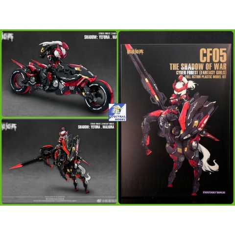 Mô hình lắp ráp Nuke Matrix CF05 Yefuna Malkina Centaur 1/12 Cyber Forest Fantasy Girls