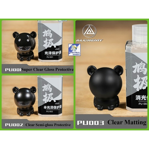 Sơn mô hình Alchemy phủ bảo vệ Topcoat Clear Paint protective gloss matting varnish PU series