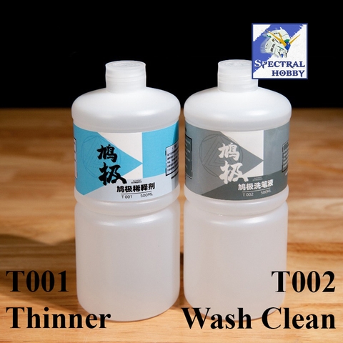 Dung môi thinner Alchemy pha sơn mô hình T001 / Wash Clean rửa bút sơn T002 500ml paint color