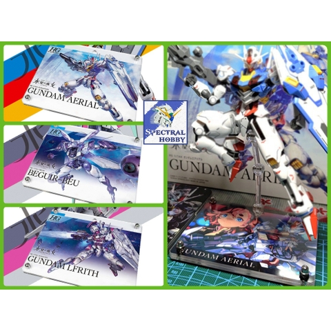 Đế giá đỡ action base MICA cho gundam Aerial Lfrith Beguir Beu Calibarn Witch Mercury các loại