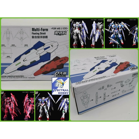Phụ kiện mô hình lắp ráp MULTI FORM FLOATING GN SHIELD cho MG 1/100 GUNDAM