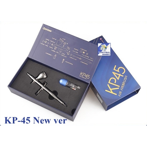 Dụng cụ bút sơn mô hình Pen airbrush USTAR KP45 KP-45 0.3mm 7cc Dual Action Japan Style