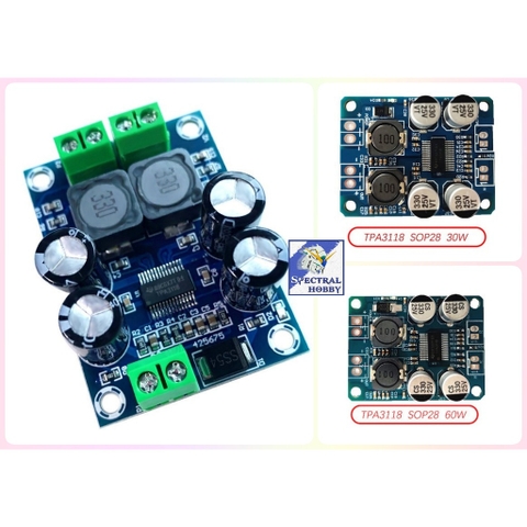 Mạch khuếch đại âm thanh mono 60W TPA3118 60W (XH-M311 / M313) Audio Amplification Board