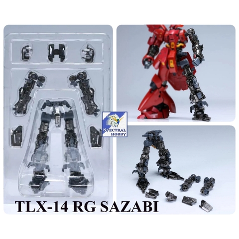 Phụ kiện TLX14 bộ xương kim loại cho RG SAZABI metal frame
