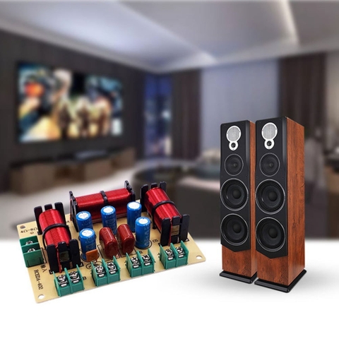Mạch âm thanh phân tần 4 đường 120W 200W Dual Bass - Mid - Treble RCEDA 4 way Frequency Divider Crossover