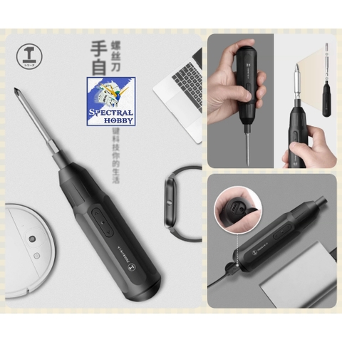 Máy khoan vặn vít Greener siêu mạnh Greener Pro Electric Screwdriver Rechargeable Small Hand Drill