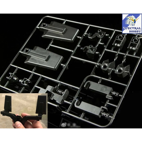 Phụ kiện mô hình back pack kết nối Double Shield Shield Connector Link cho PG Unicorn Banshee Phenex