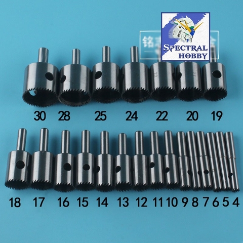 Mũi khoan lỗ tròn tiện gỗ chuỗi hạt gỗ các cỡ Buddha bead drill bits round hand string processing wooden beads