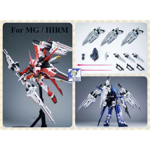 Phụ kiện mô hình EW cho MG HIRM 1/100 Sword CALETVWLCH astray red blue noir flight unit