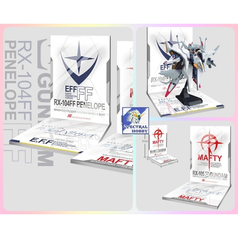 Đế Base Stand THEME FLOOR BACKDROP cho Penelope RX-104 Xi RX-105  mg hg rg (không kèm mô hình)