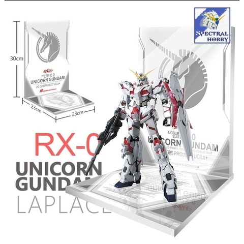 Đế Base Stand THEME FLOOR BACKDROP cho Unicorn RX-0 mg hg rg (không kèm mô hình)