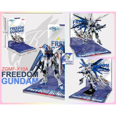 Đế Base Stand THEME FLOOR BACKDROP FREEDOM X10A mg hg rg (không kèm mô hình)