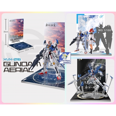 Đế Base Stand THEME FLOOR BACKDROP cho AERIAL - REBUILD mg hg rg (không kèm mô hình)