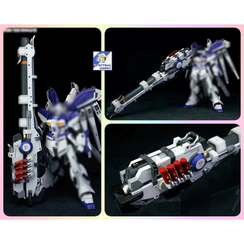 PHụ kiện MB MG 1/100 HYPER MEGA PARTICLE CANNON BAZOOKA LAUNCHER GIANT BEAM