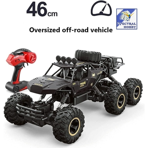 Ô tô điều khiển RC Car 2.4GHz 46cm All Terrain Hobby 4WD 6x6 Independent High Speed Remote Control