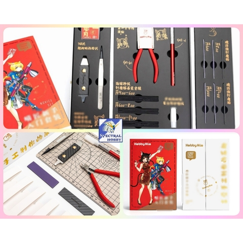 Bộ dụng cụ mô hình Hobby MIO STARTER SET BASIC (kìm nhip dũa dao knife ...)
