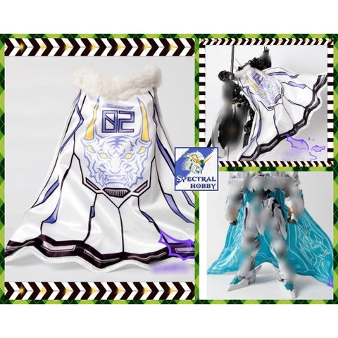 Phụ kiện Áo choàng cho mô hình mowhos 1/72 MCT E02 Lancelot Takeda DATE WUCHENG các loại