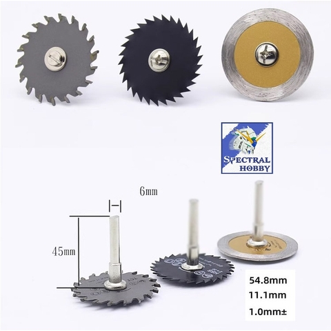 Bộ 3 lưỡi cưa thép lưỡi cắt mini Saw Blade cắt gỗ nhựa sắt và các vật liệu Woodworking saw blade