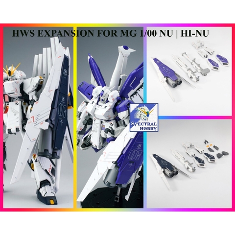 Phụ kiện mô hình EFFECT WING HWS PACK cho MG 1/100 NU | Hinu RX93 hi-nu (KHÔNG KÈM MÔ HÌNH)