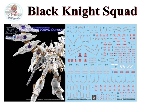 Decal nước Black Knight Squad Cal-re.A
