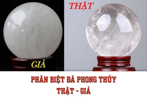 Mẹo phân biệt ĐÁ PHONG THỦY THẬT - GIẢ ???