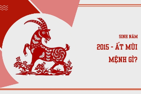 Sinh năm 2015 mệnh gì ? hợp màu nào ?