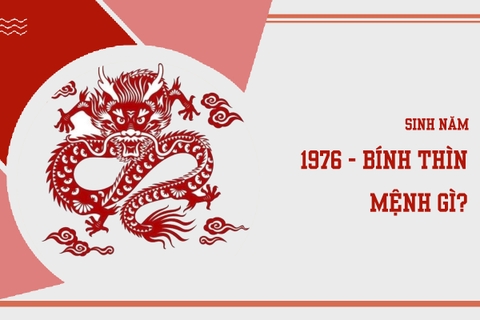 Sinh năm 1976 mệnh gì ? hợp màu nào ?