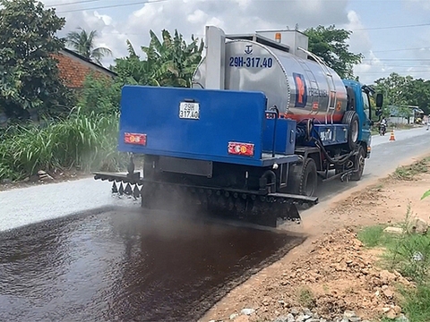 Nhũ tương nhựa đường Polimer gốc a xít