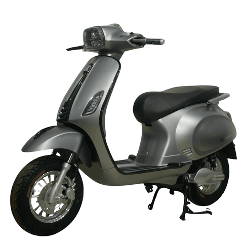 Xe máy điện Saki Milano.Ev đèn vuông