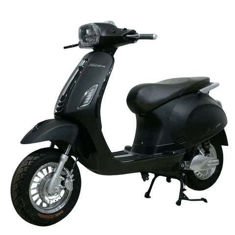Xe máy điện Saki Milano.Ev đèn vuông