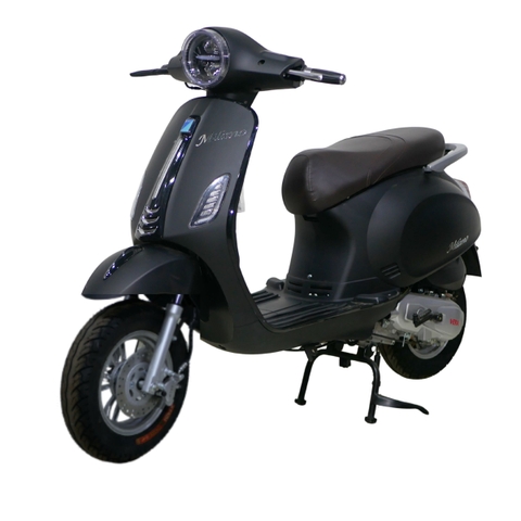 Xe ga 50cc Saki Milano đèn tròn 2025