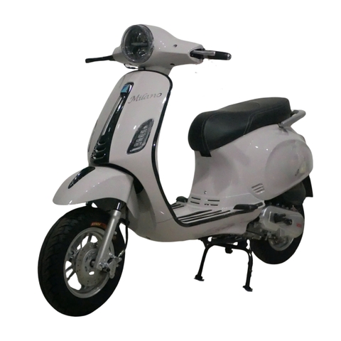 Xe ga 50cc Saki Milano đèn tròn 2025