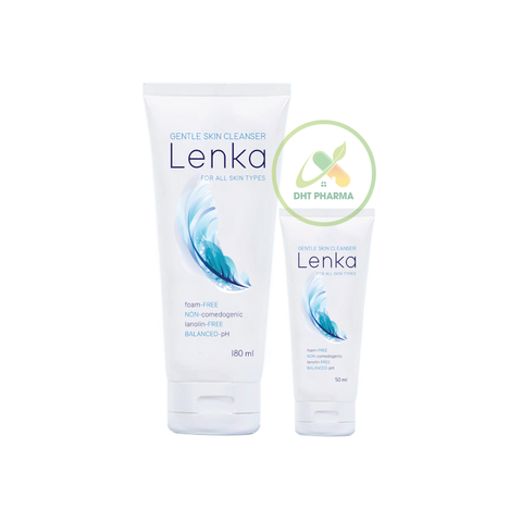 Sữa Rửa Mặt Lenka - Không Tạo Bọt, Độ pH Cân Bằng, Dịu Nhẹ Cho Mọi Loại Da