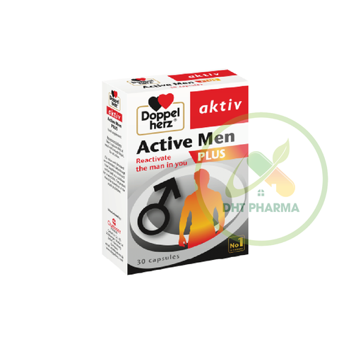 Aktiv Active Men Plus tăng cường sinh lực cho nam giới (Hộp 30 viên)