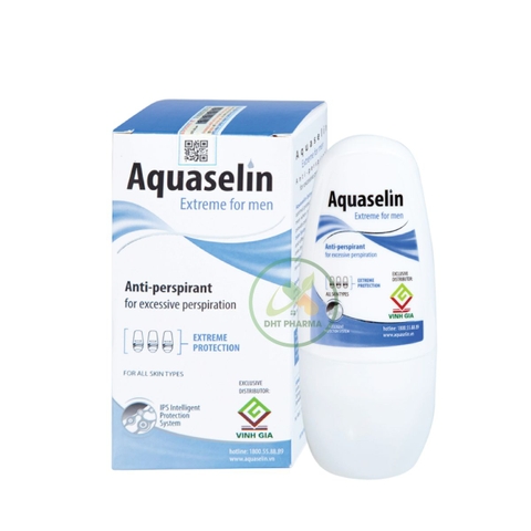 Aquaselin Extreme for men - Lăn khử mùi dành cho nam dùng cho vùng nách đổ mồ hôi từ vừa phải đến nhiều