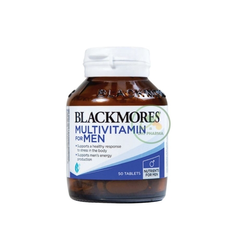 Blackmores Mulvitamin for Men bổ sung Vitamin và khoáng chất cho nam giới (Lọ 50 viên)