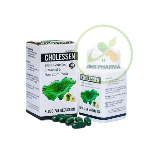 Cholessen hỗ trợ giảm mỡ máu (Lọ 30viên)