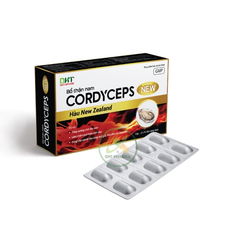 Bổ thận nam Cordyceps New Tăng cường sinh lý nam giới (Hộp 3 vỉ x 10 viên)